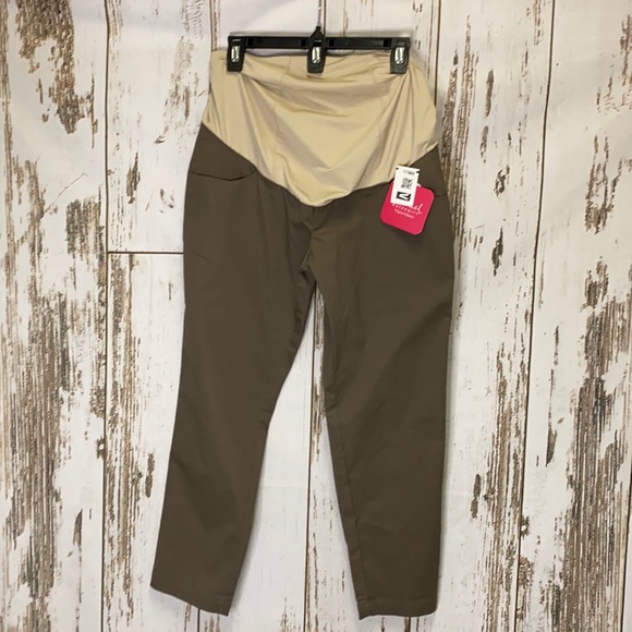 Maternity Skinny Ankle Pants by Isabel Maternity - Picture 1 of 5